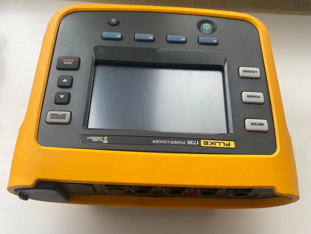 Registrador de potencia Fluke 1736 | Analizador de monitorización de energía y potencia | Trifásico | Registro de potencia