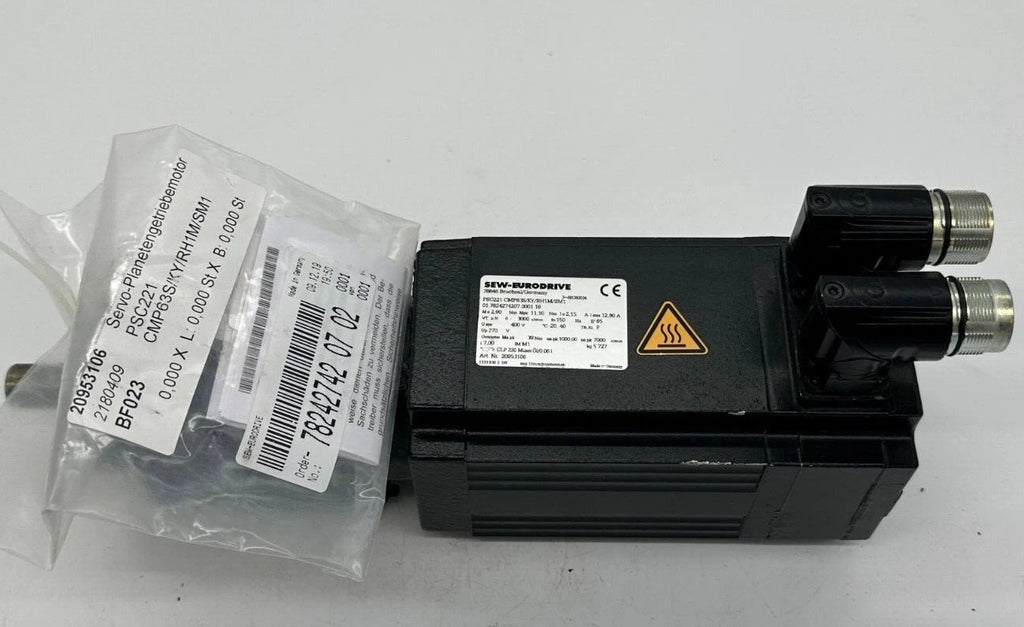 SEW-EURODRIVE PSC221 CMP63S/KY/RH1M/SM1 Servo Planetary Gearmotor i=7.00 IP65 400V