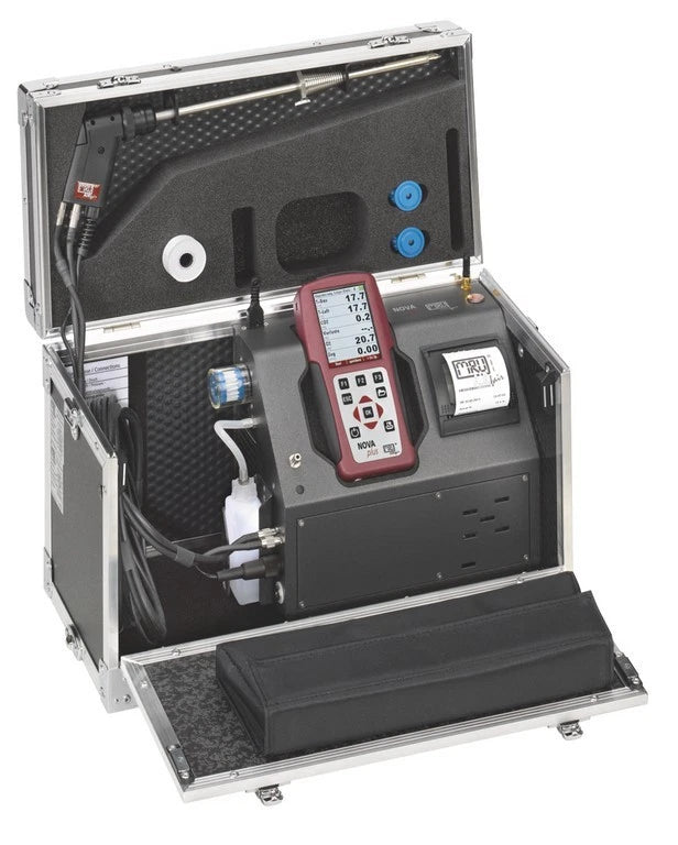 MRU NOVAplus RCU Rauchgasanalysator + NOVAplus Basiseinheit | 0–1100 °C | ±100 hPa