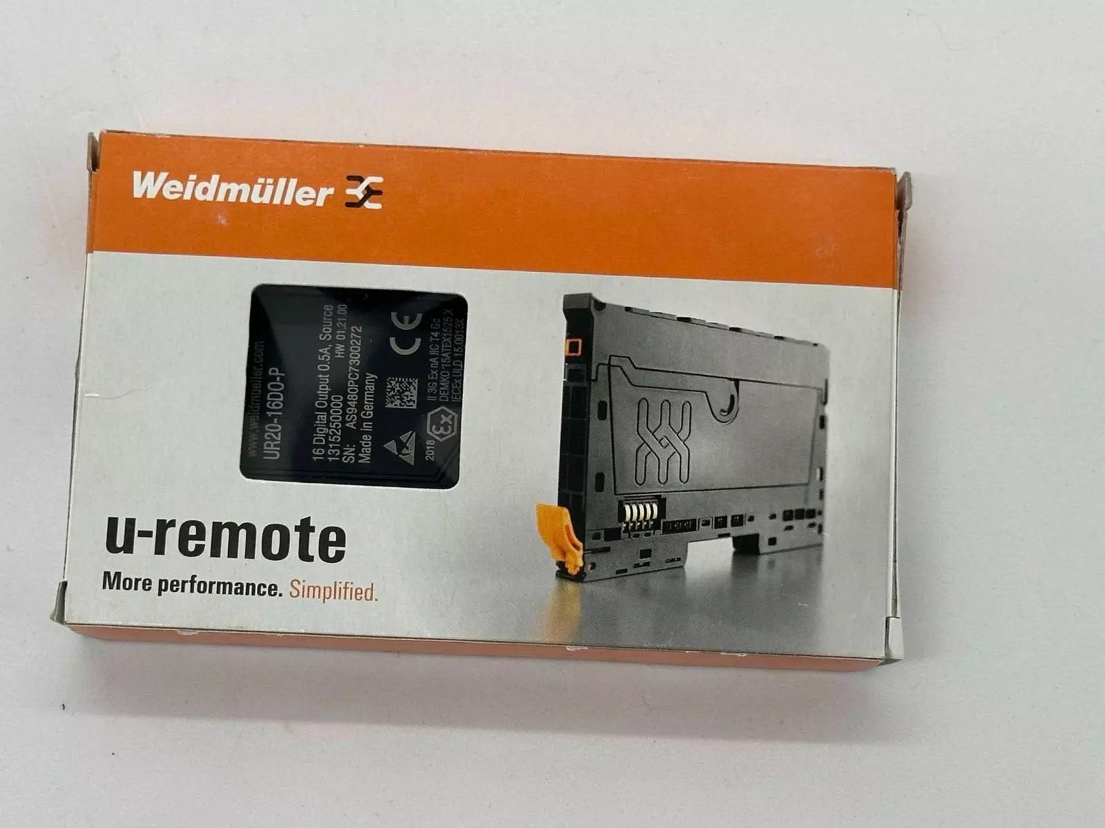 Weidmuller module UR20-16DO-P 1315250000