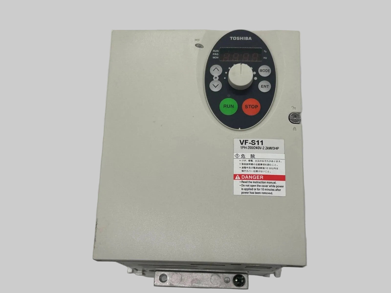 Toshiba VFS11S-2022PL-WP Inverter | 2.2kW 3HP VFD 200–240V