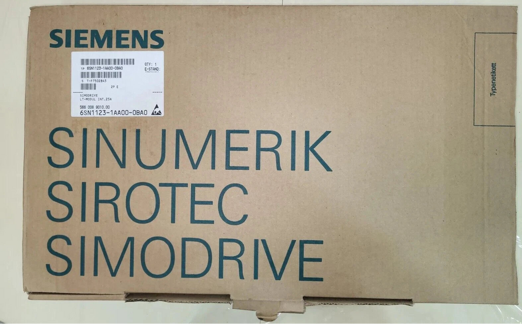 Siemens SIMODRIVE LT-Module 25A 6SN1123-1AA00-0BA0 Ver. A  SINUMERIK