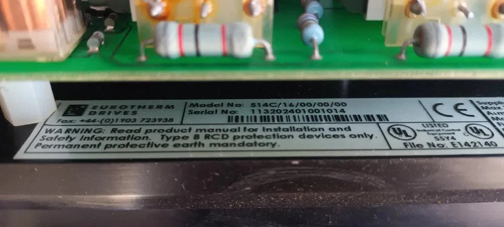 Controlador de velocidad de motor de CC EUROTHERM DRIVES (Parker) 514C-16-00-00-00