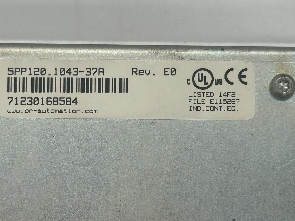 B&R PowerPanel 5 5PP120.1043-37A Panel táctil HMI industrial, Ethernet, USB, COM, 24 VCC