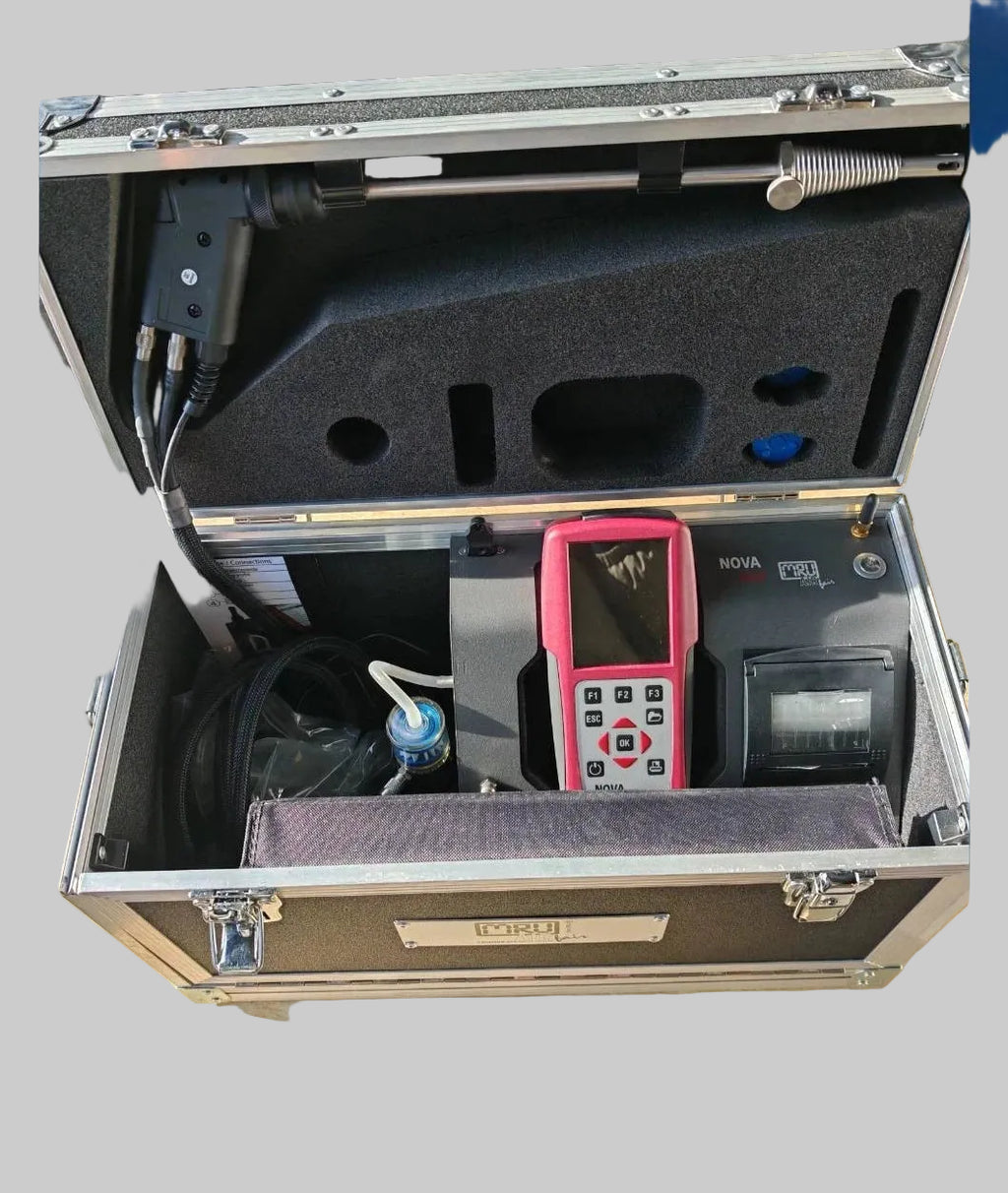 MRU NOVAplus RCU Rauchgasanalysator + NOVAplus Basiseinheit | 0–1100 °C | ±100 hPa