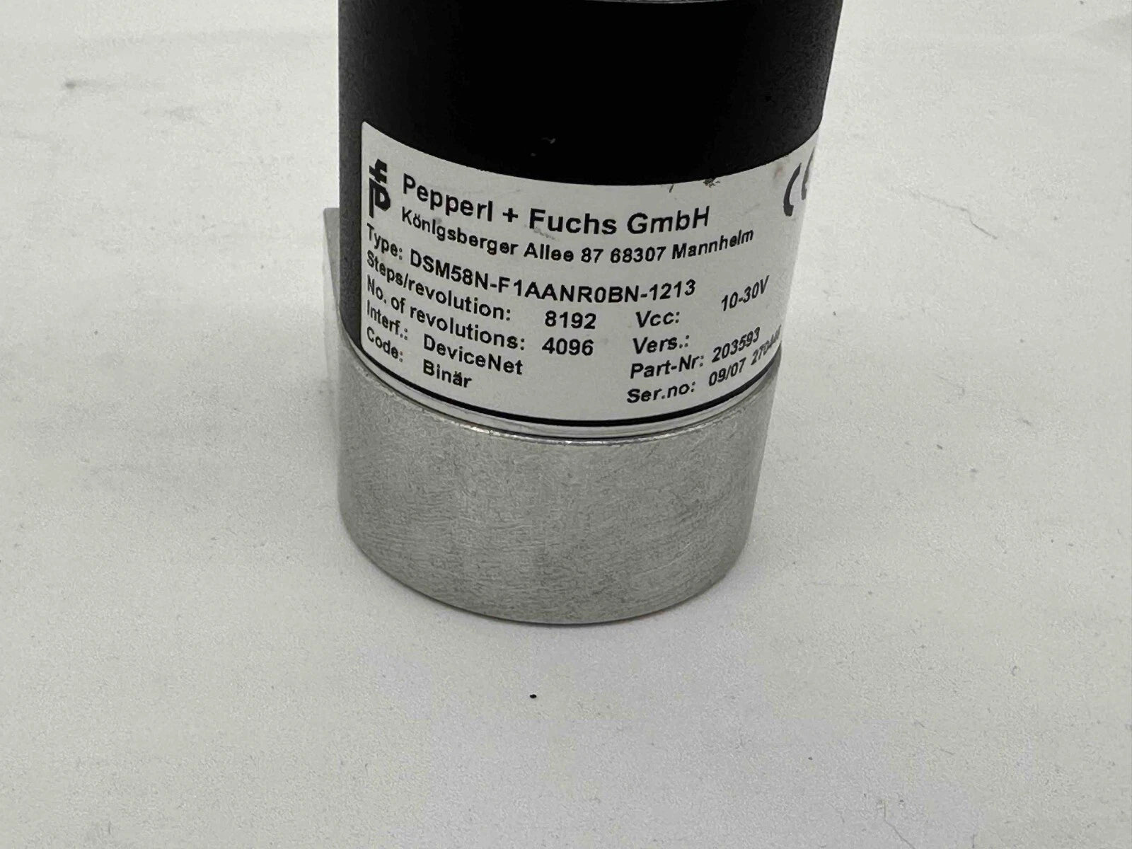 Pepperl+Fuchs DSM58N-F1AANR0BN-1213 Absolutwertgeber DeviceNet 8192 Schritte 4096 Umdrehungen