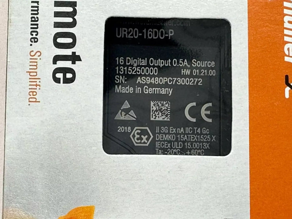 Weidmuller module UR20-16DO-P 1315250000