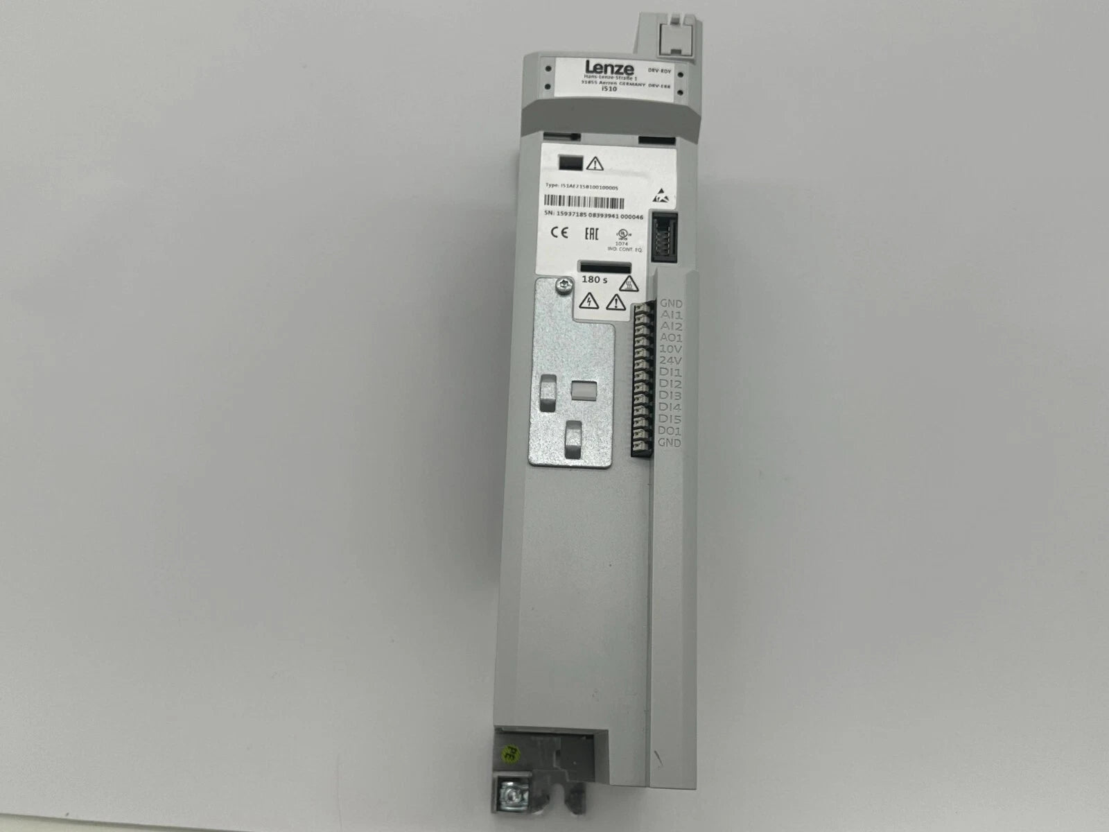 Lenze i510 Inverter I51AE215B1001000S – 1.5 kW Variable Frequency Drive, 230–240 V, Heavy Duty