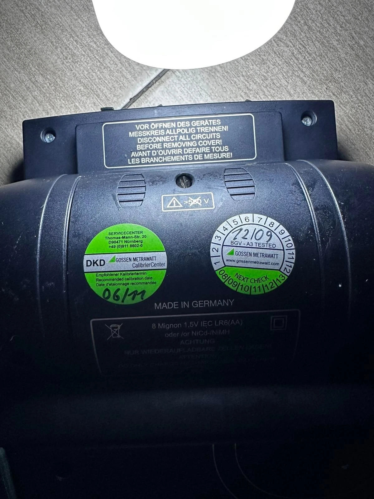 Gossen Metrawatt PROFITEST Mtech Installation Tester | Electrical Safety Tester