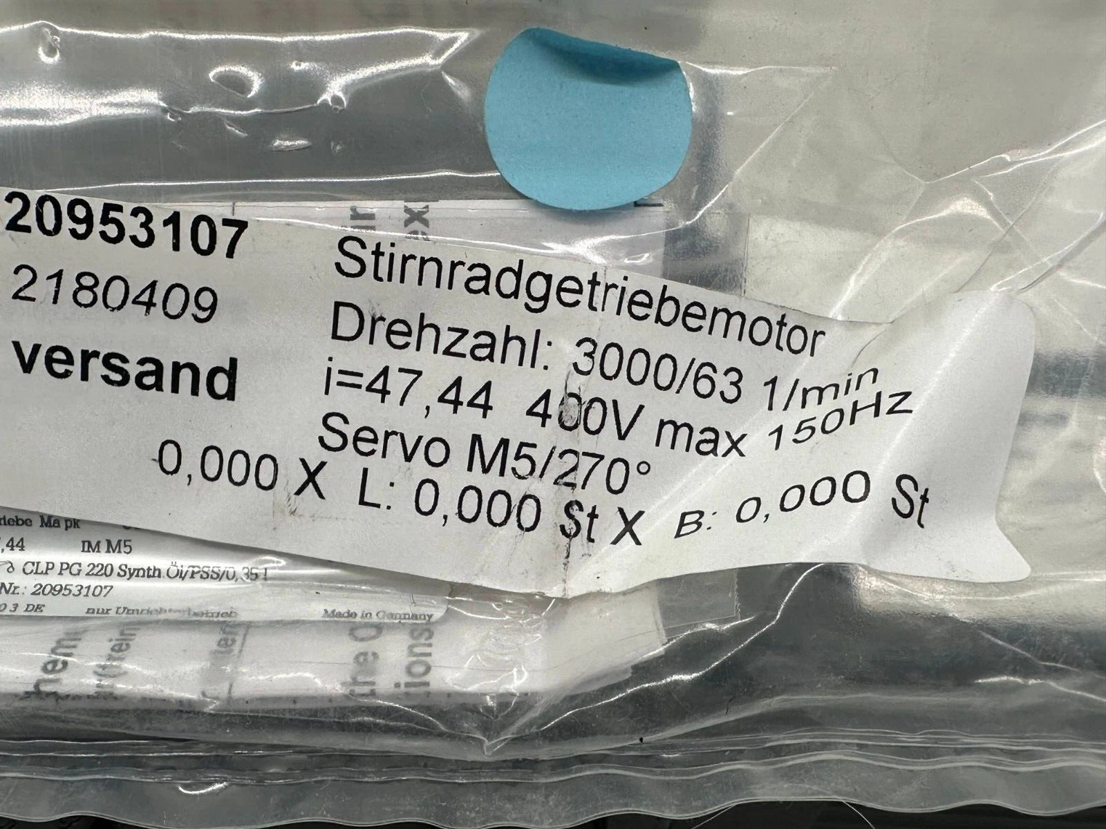 SEW-EURODRIVE R17 CMP50S/KY/RH1M/SM1 Servogetriebemotor i=47,44 IP65 400V