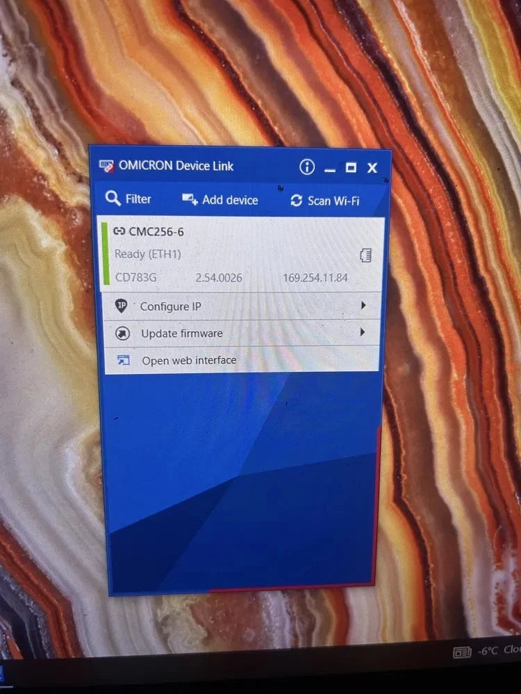 Omicron CMC 256-6 Voltage & Protective Relay Test Set | Power System Commissioning Unit