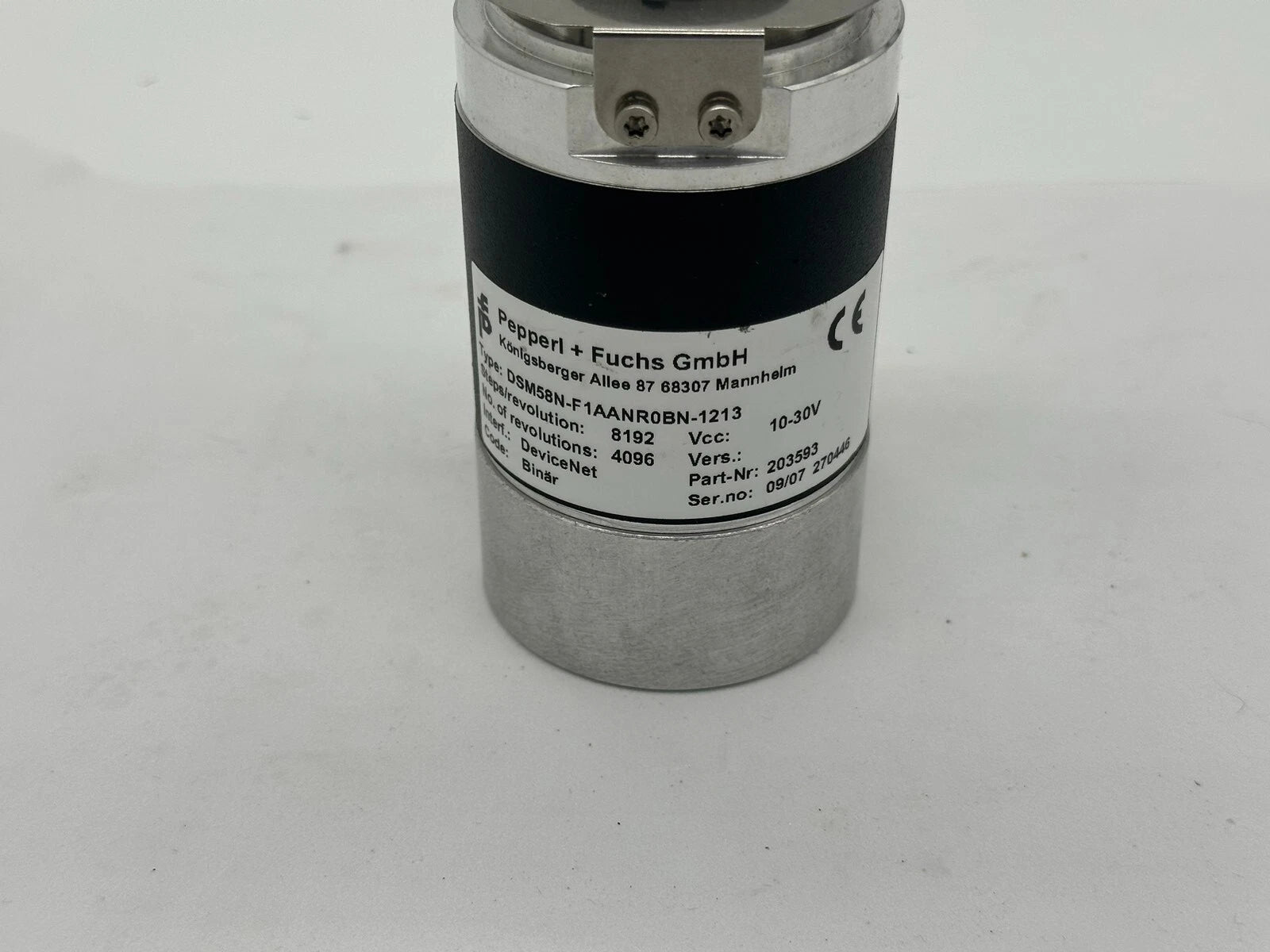 Pepperl+Fuchs DSM58N-F1AANR0BN-1213 Absolutwertgeber DeviceNet 8192 Schritte 4096 Umdrehungen