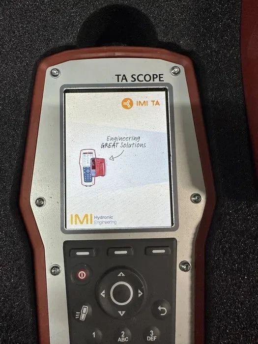 IMI TA SCOPE Hydronisches Ausgleichsgerät + IMI TA DpS-Visio | HLK-Inbetriebnahme & -Diagnostik