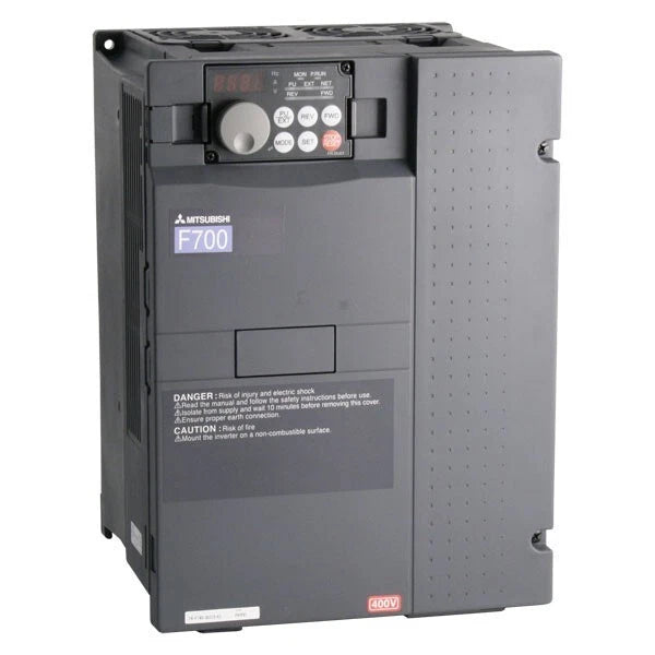 Mitsubishi FR-F740-00620-EC VFD – Industrial Frequency Inverter 3-Phase – 6.2 A / 400V Drive