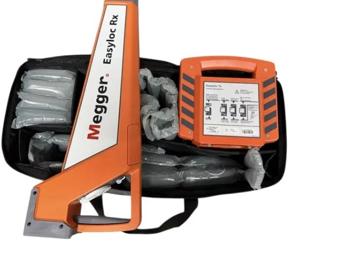 Megger Easyloc Tx Rx Cable & Pipe Locator Set 33 kHz Utility Locator