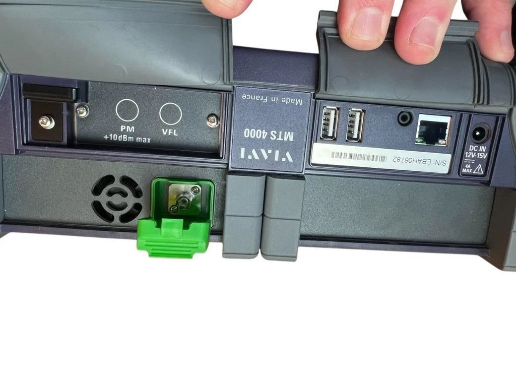 VIAVI MTS-4000 V2 Fiber Optic Test Platform | E4126B-APC OTDR | 1310/1550 nm | Calibrated