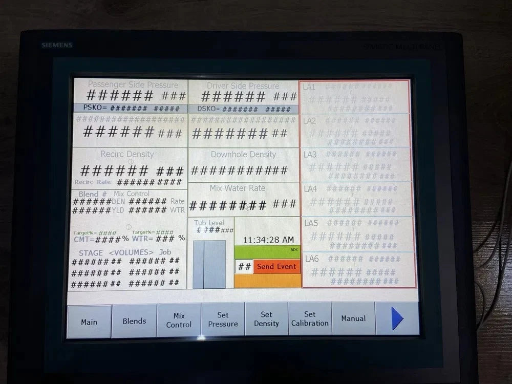 Siemens SIMATIC MP 377 15" Touch Panel 6AV6644-8AB20-0AA1 | HMI Multi Panel | IP66