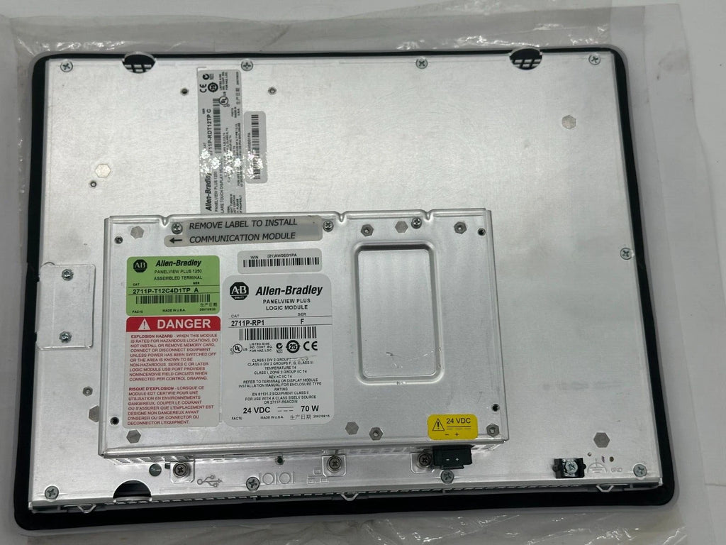 Interfaz hombre-máquina Allen-Bradley PanelView Plus 1250 2711P-RDT12TP Serie C