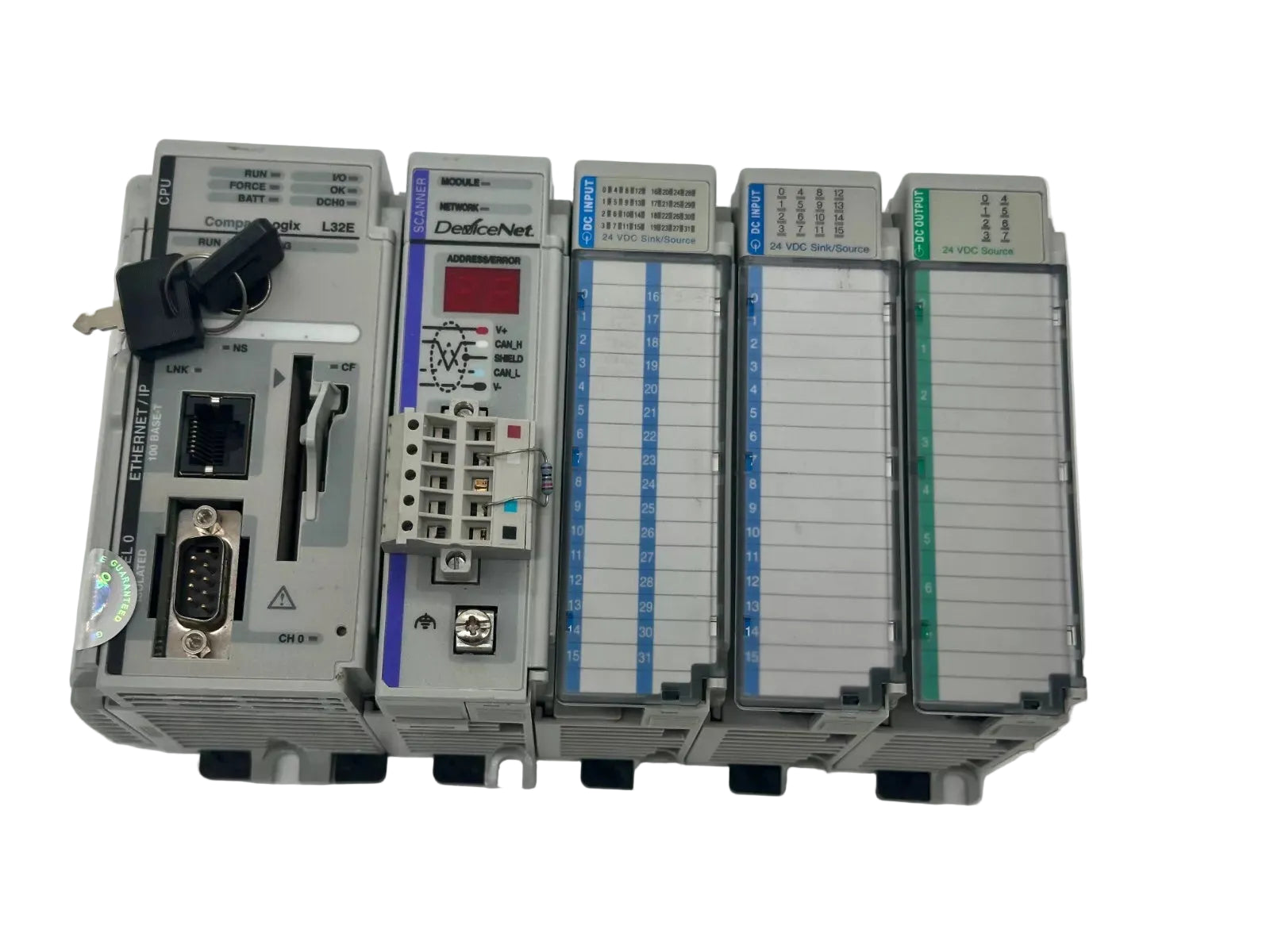 Allen Bradley 1769-L32E SER A/ 1769-IQ16/1769-OB8/1769-SDN SER B/ 1769-IQ32T