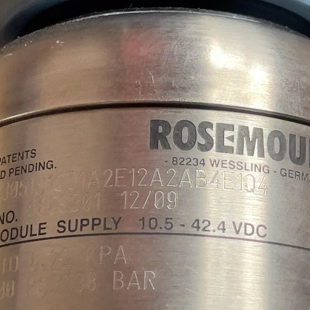 Rosemount 3051S1CD1A2E12A2AB4E1Q4 Intelligenter Drucktransmitter 2000 PSI / 138 bar + Gehäuse 300S2AAE1 + C305121124-0000, Ex d IIC, HART / FOUNDATION Feldbus