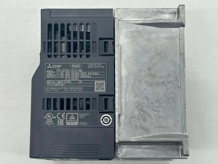 Mitsubishi Electric FR-D740-012-NA Compact Inverter (D700 Series) – 3-Phase 400 V