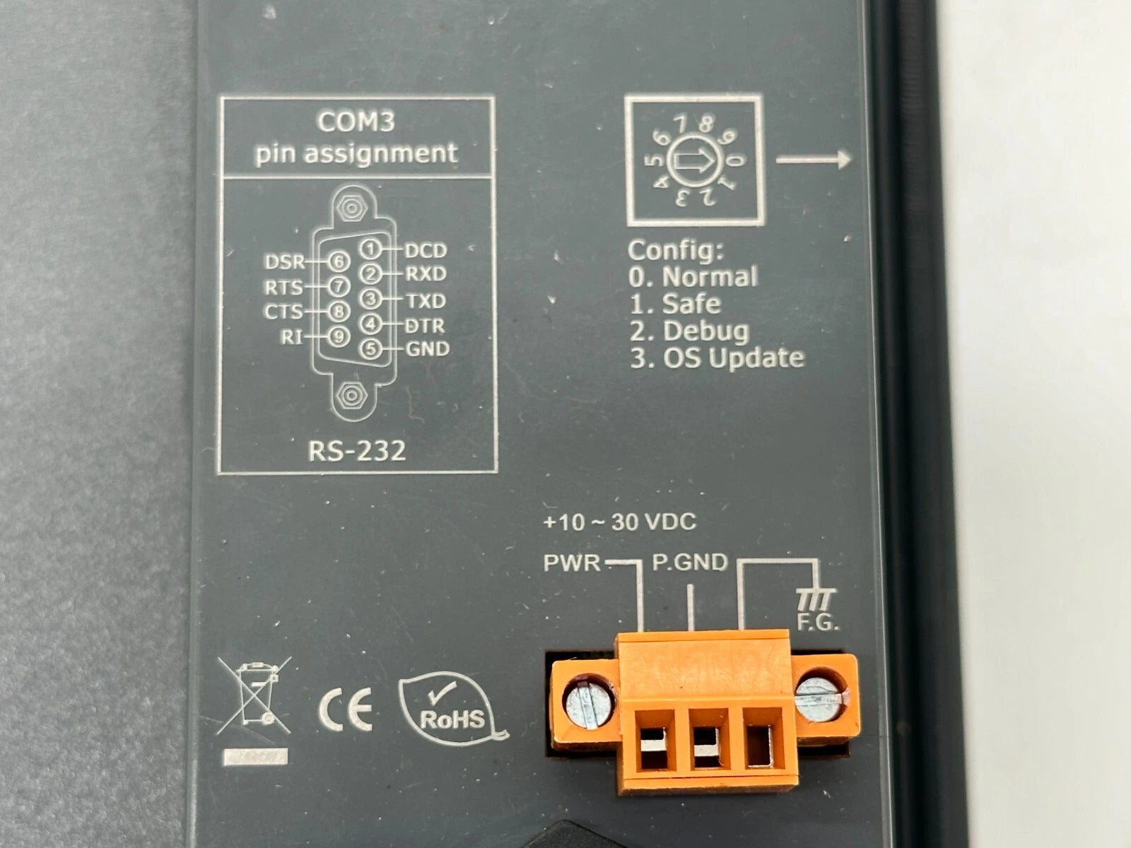 ViewPAC VP-25W1 Industrielles HMI-Touchpanel mit PAC-Controller Ethernet RS-232