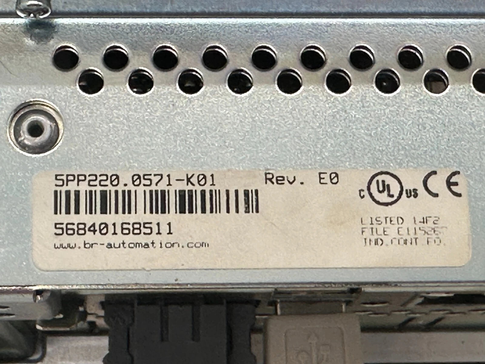 B&R PowerPanel 5 5PP220.0571-K01 Panel táctil HMI industrial, Ethernet, USB, COM, 24 VCC – Versión Krones