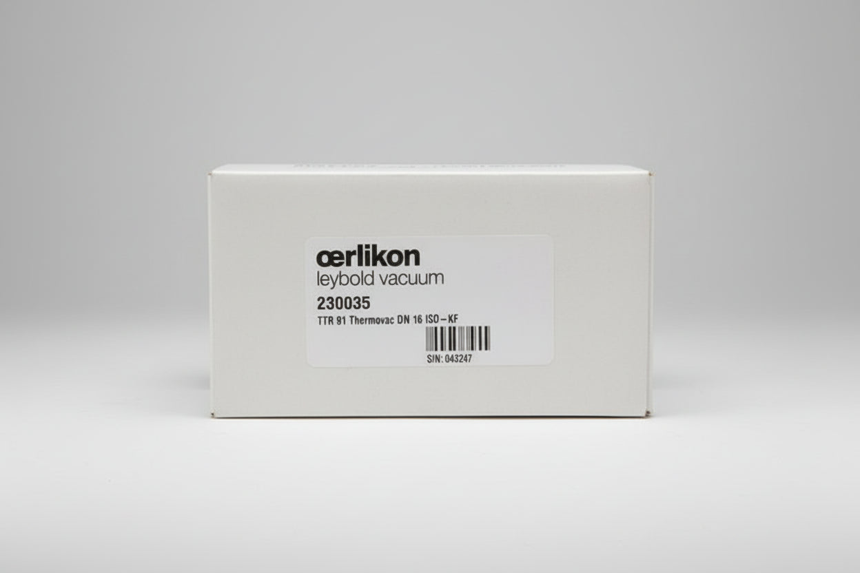 Oerlikon Leybold 230035 TTR 91 Thermovac Gauge – DN16 ISO-KF Vacuum Transmitter