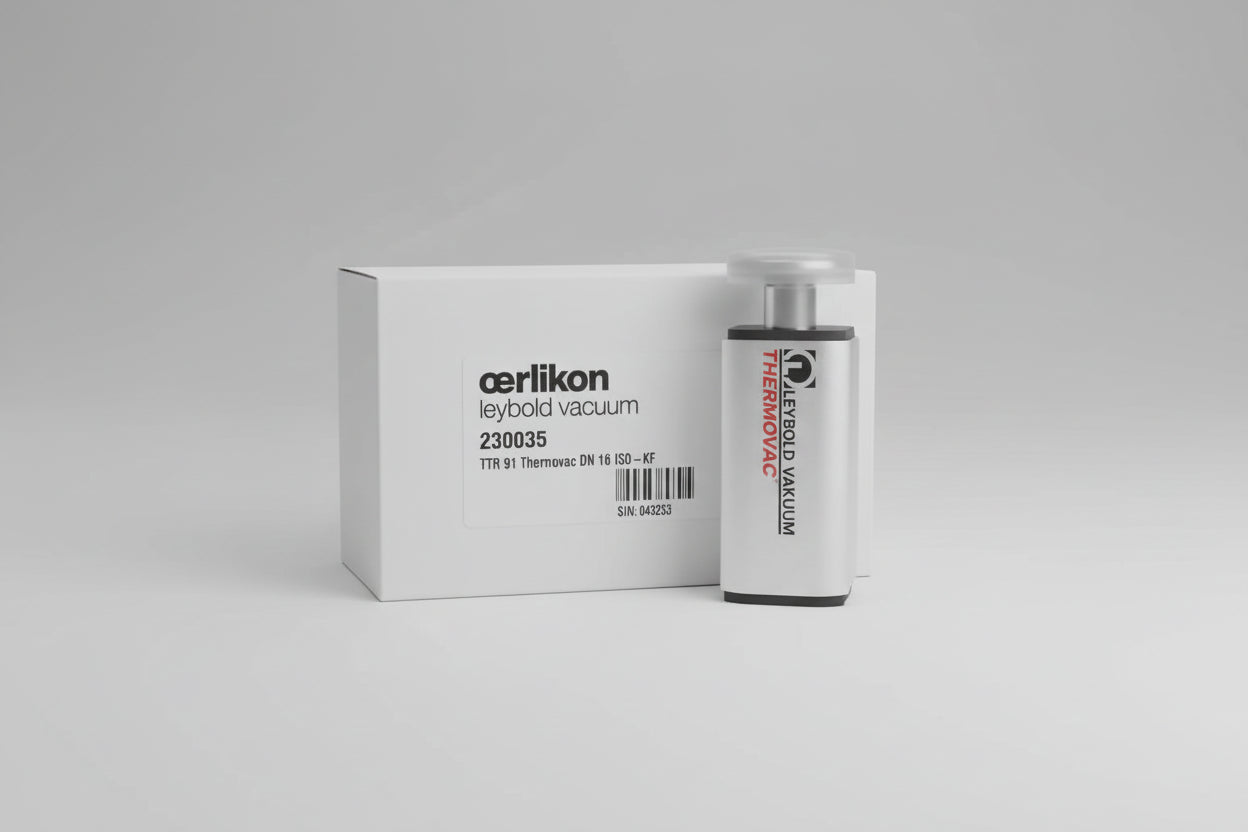 Oerlikon Leybold 230035 TTR 91 Thermovac Gauge – DN16 ISO-KF Vacuum Transmitter