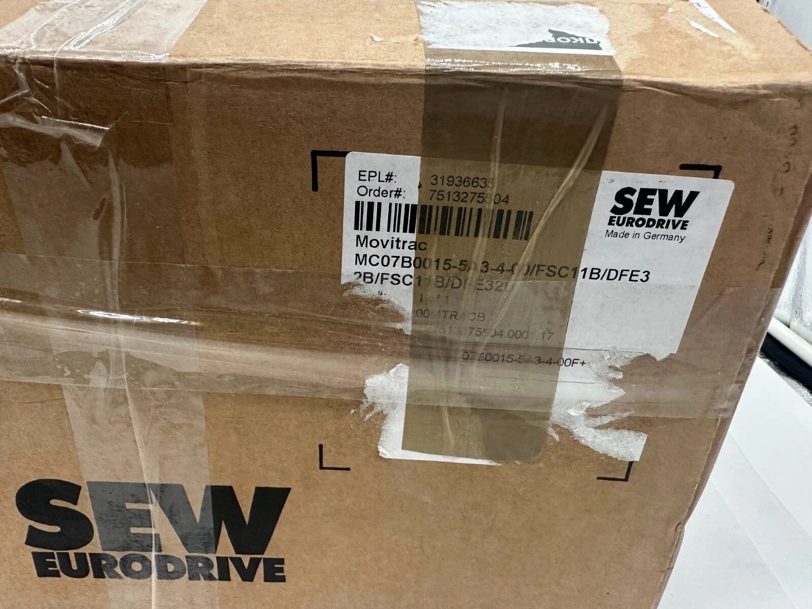 SEW-EURODRIVE MOVITRAC® B MC07B0015-5A3-4-00 / FSC11B / DFE32B Frequency Inverter