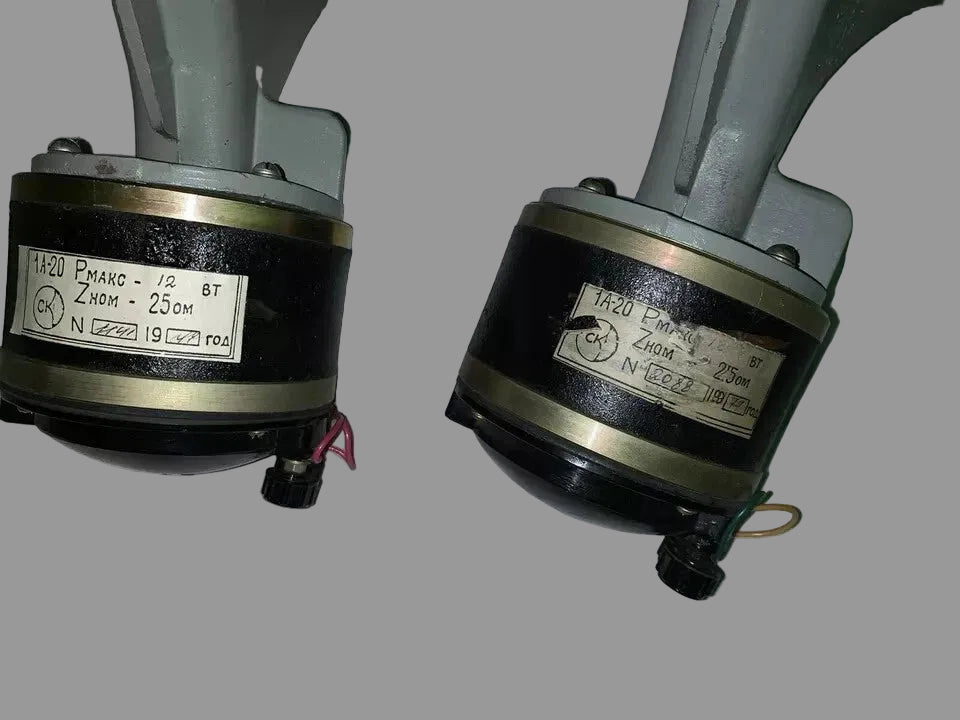 KINAP LOMO Cinema Speaker System – 25GDN-4 Woofers, 1A20 Compression Drivers with Horns, Original Passive Crossovers