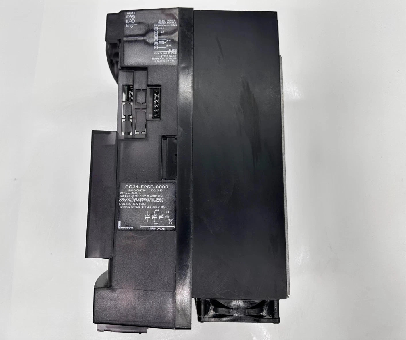 WATLOW PC31-F25B-0000 Halbleiter-Leistungsregler (Leistungsserie) 140 A 480 V