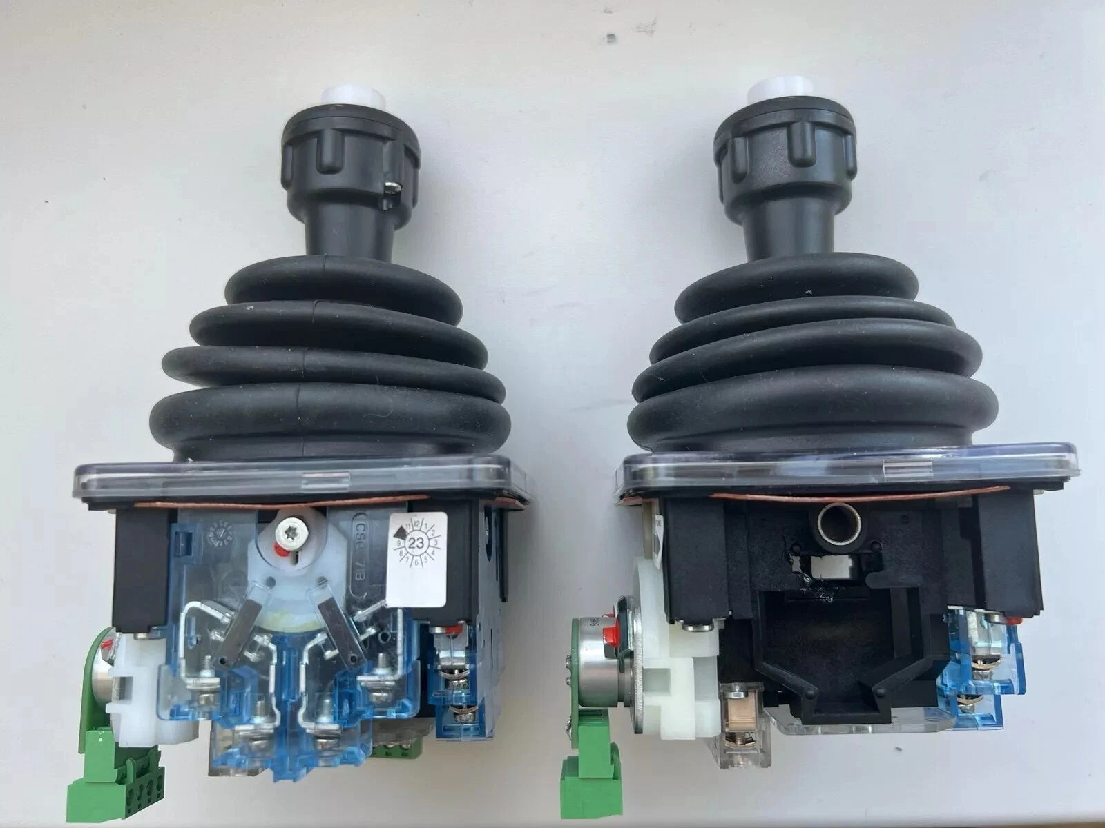 NMF Deck Crane Right & Left Joystick Control Set – Marine Crane Operator Control