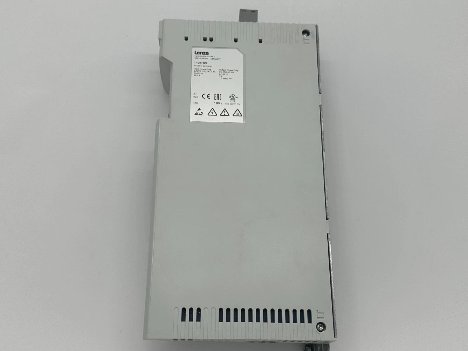 Lenze i510 Inverter I51AE215B1001000S – 1.5 kW Variable Frequency Drive, 230–240 V, Heavy Duty