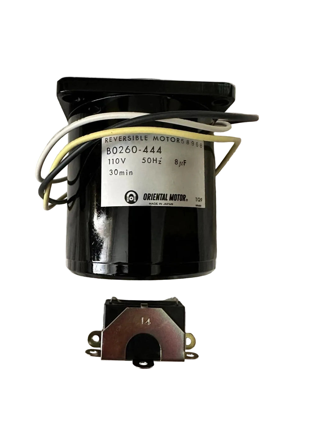 Oriental Motor B0260-444 Reversibler Wechselstrommotor | 110 V | 50 Hz | Kondensatormotor