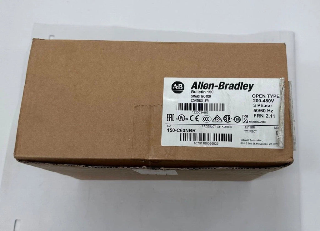 Allen-Bradley SMC-3 Smart Motor Controller 150-C60NBR Ser.B, 200–480V, 3-Phase
