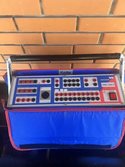 Omicron CMC 256-6 Voltage & Protective Relay Test Set | Power System Commissioning Unit