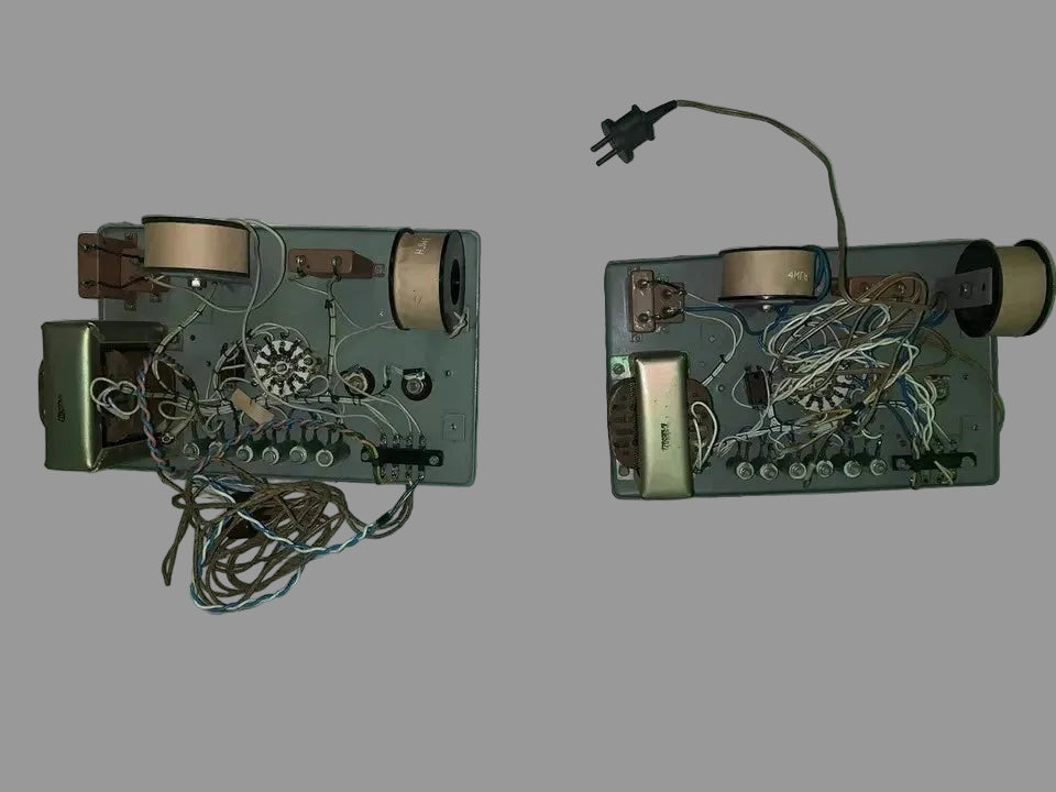 KINAP LOMO Cinema Speaker System – 25GDN-4 Woofers, 1A20 Compression Drivers with Horns, Original Passive Crossovers