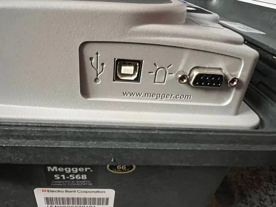 Megger S1-568 5kV Insulation Resistance Tester | Calibrated | High-Voltage Megohmmeter