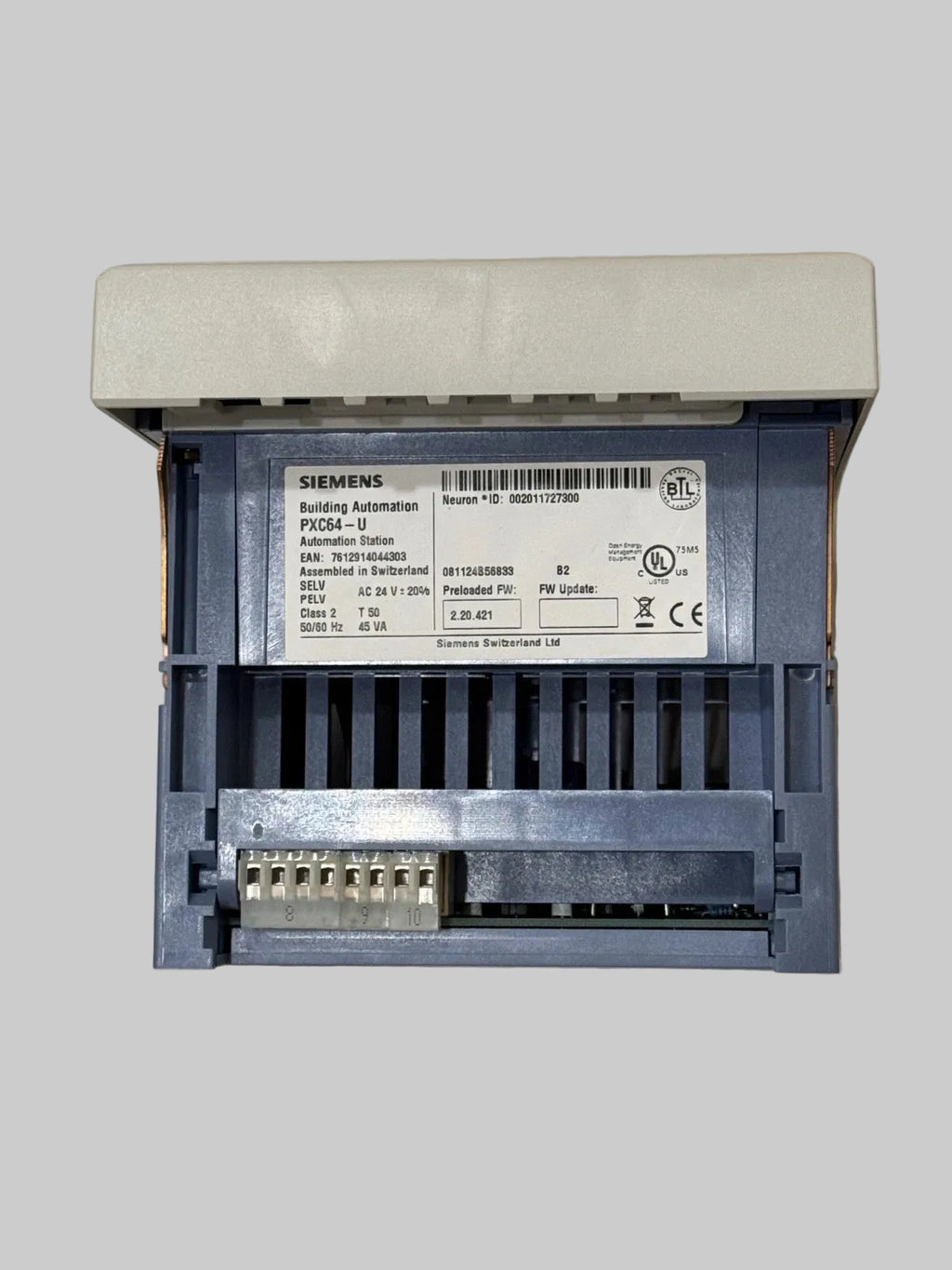 Siemens PXC64-U Building Automation Station  FW 2.20.421