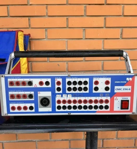 Omicron CMC 256-6 Voltage & Protective Relay Test Set | Power System Commissioning Unit