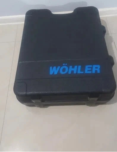 Wöhler A 550 Rauchgasanalysator-Set | O₂ CO-Verbrennungsanalyse | DM 602 + TD 100 Drucker