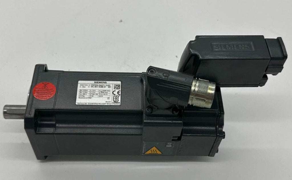 Siemens SIMOTICS 1P 1FK7034-5AK71-1UA3 Servo Motor 330V IP64 Resolver