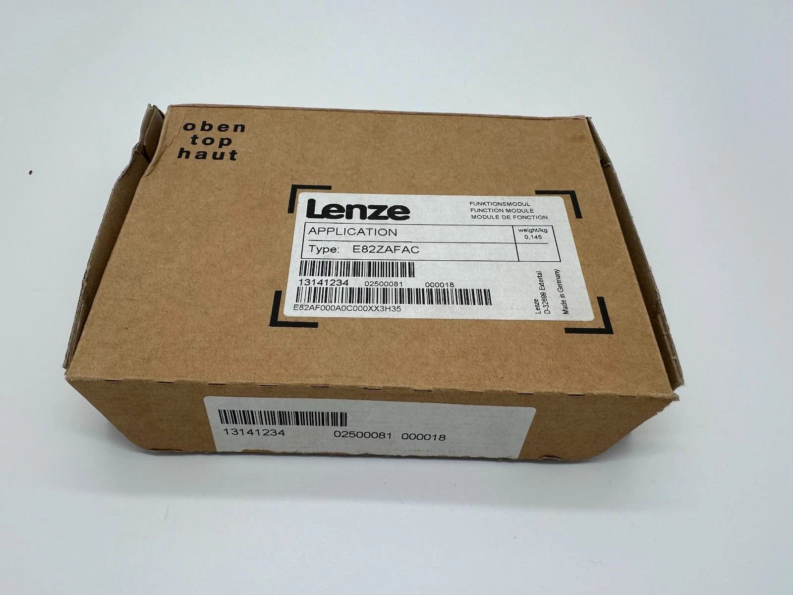 Lenze E82ZAFAC Application Function Module | 8200 Series | Application Module