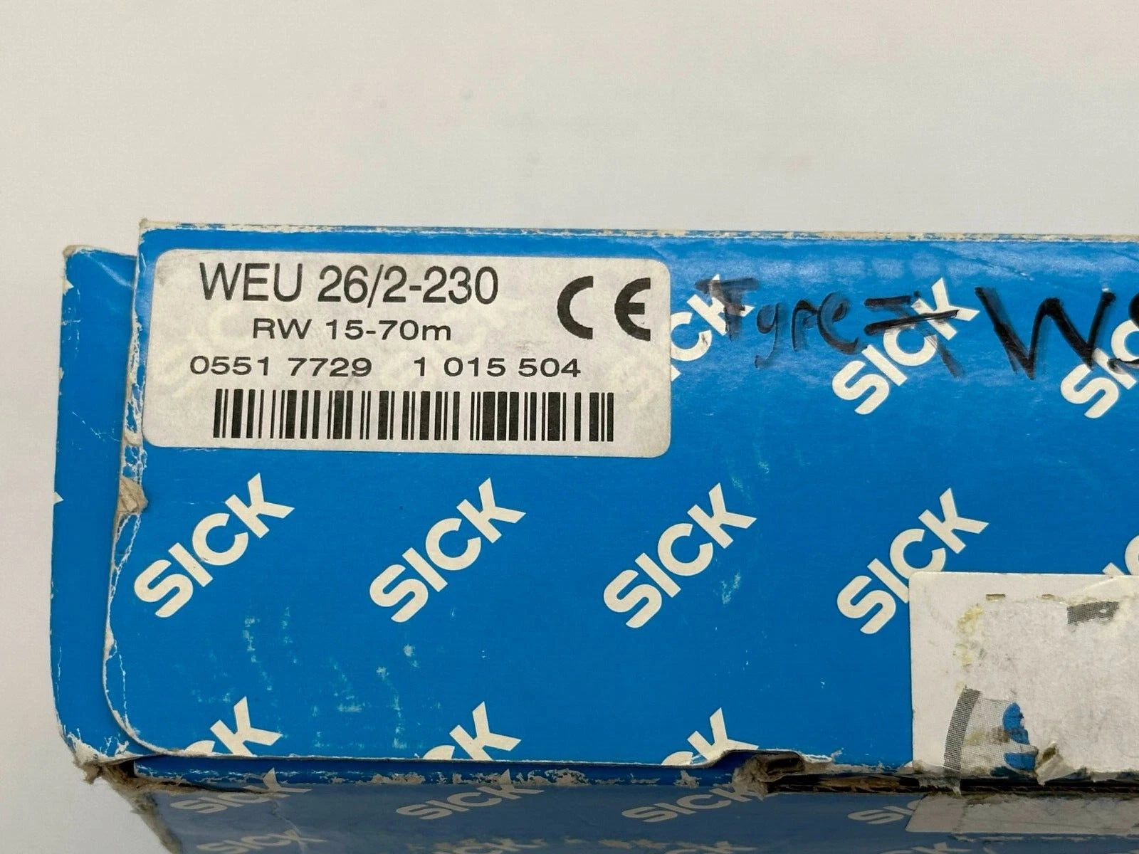 SICK WEU 26/2-230 Lichtvorhangempfänger | Reichweite 15–70 m | CE-zertifiziert