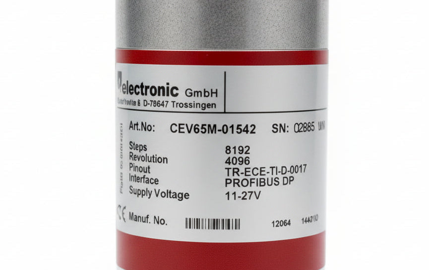 TR Electronic CEV65M-01542 Absolute Encoder PROFIBUS DP 8192 Steps 11–27V