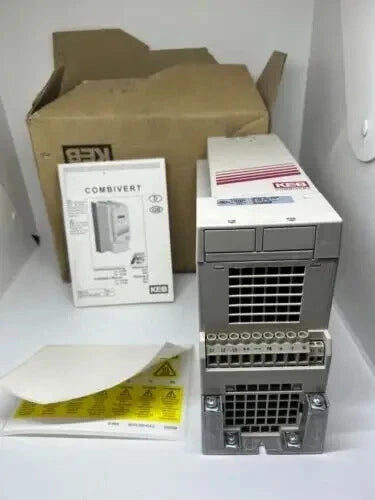Variador de frecuencia industrial trifásico KEB COMBIVERT F5 10F5H1D-30AA de CA de 2,2 kW y 400 V